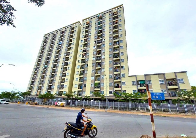 Chung cư TDH Riverview (phường Bình Chiểu, TP Thủ Đức, TPHCM) được xem xét cấp sổ hồng. Ảnh: Minh Quân